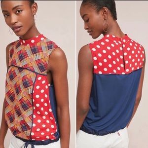 Anthropologie TINY Sleeveless Blouse